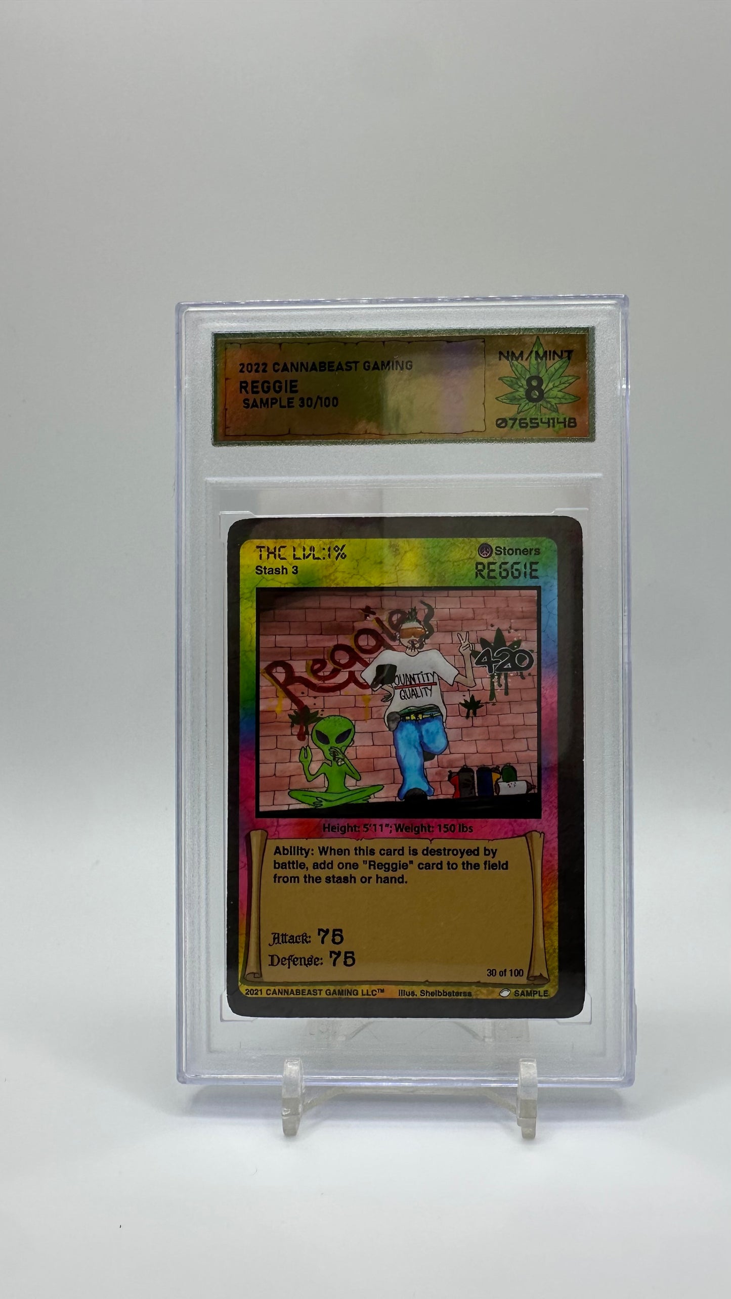 DSG Graded Sample Card Non Holo