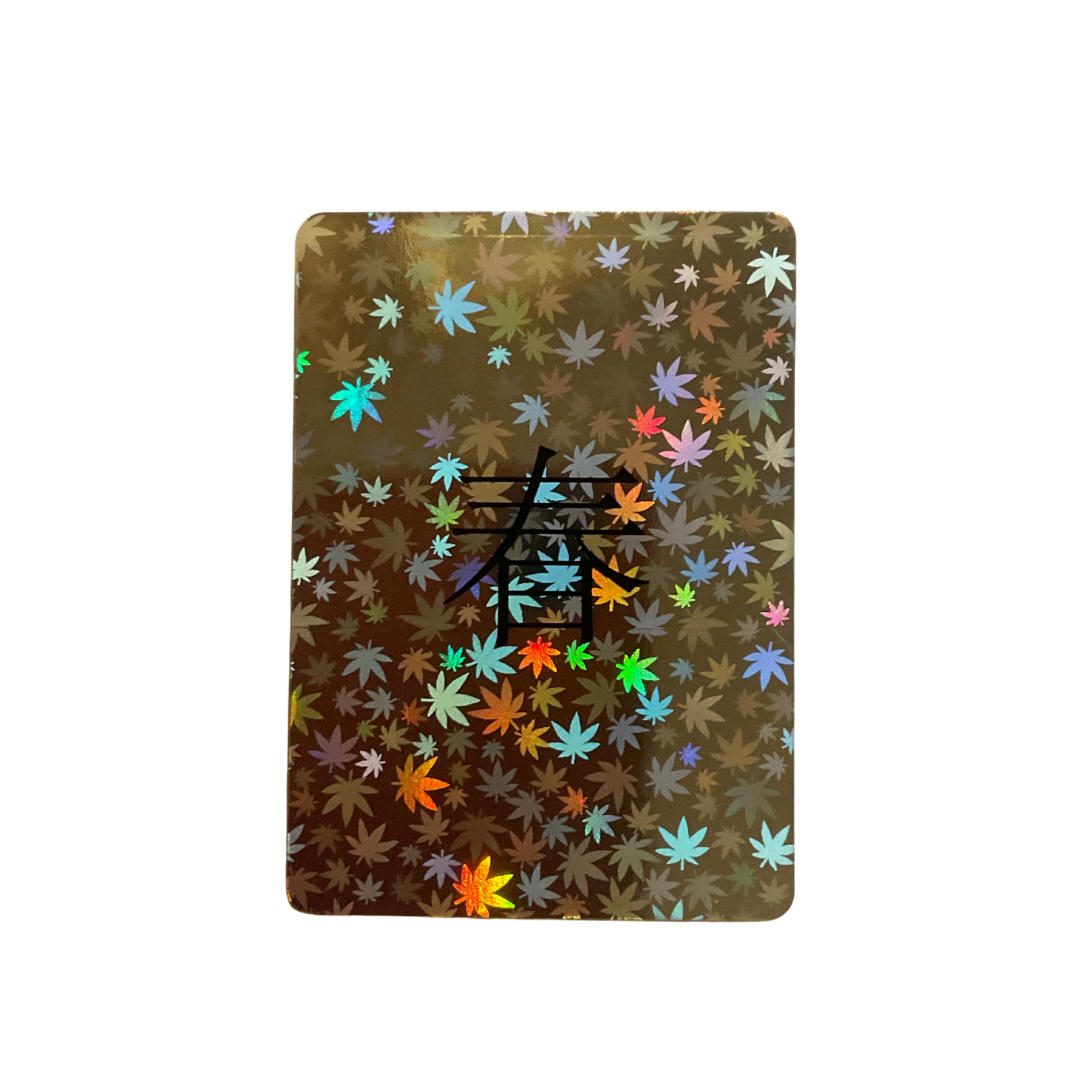 Kickstarter sorter card this was used in the production.